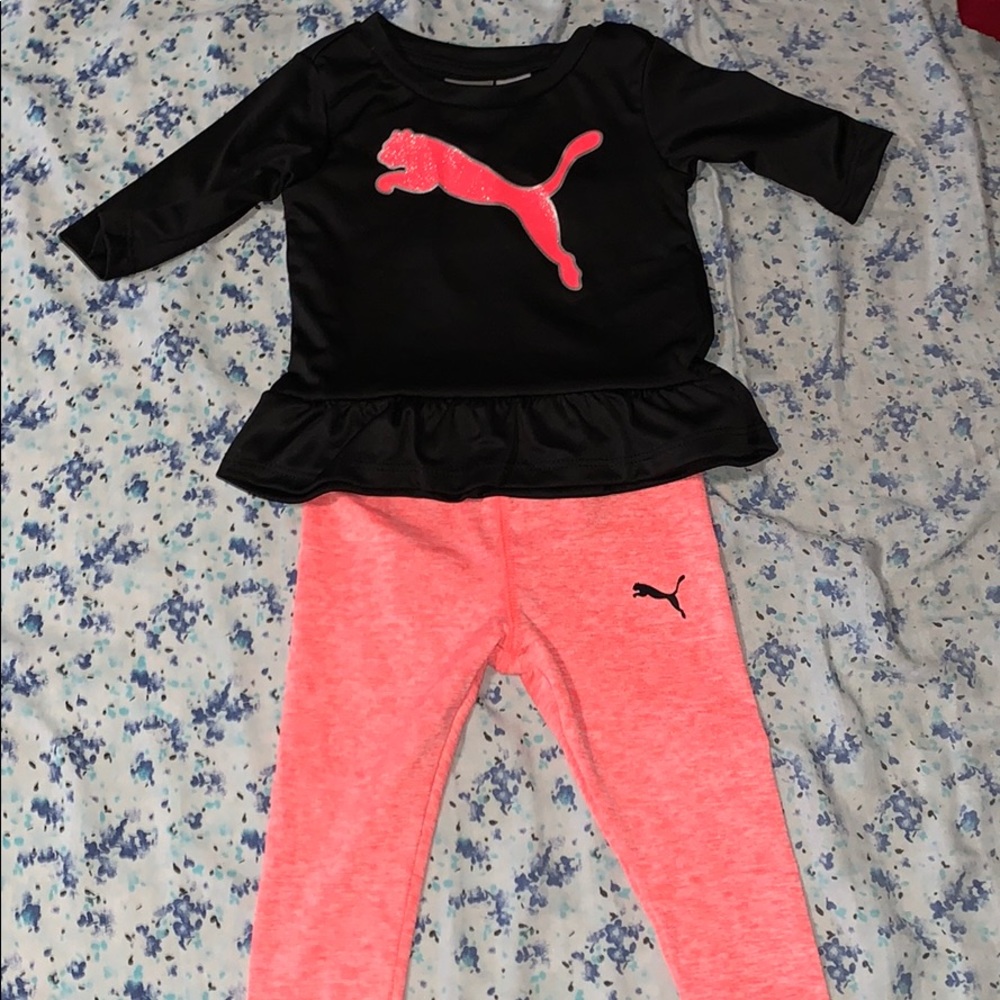NWOT Baby puma outfit